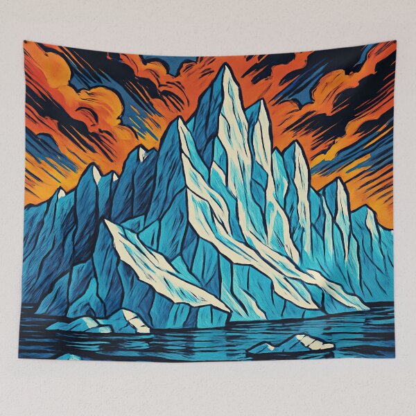Item preview, Glacier | Comics stylCartoone -  designed and sold by ComicsFactory.