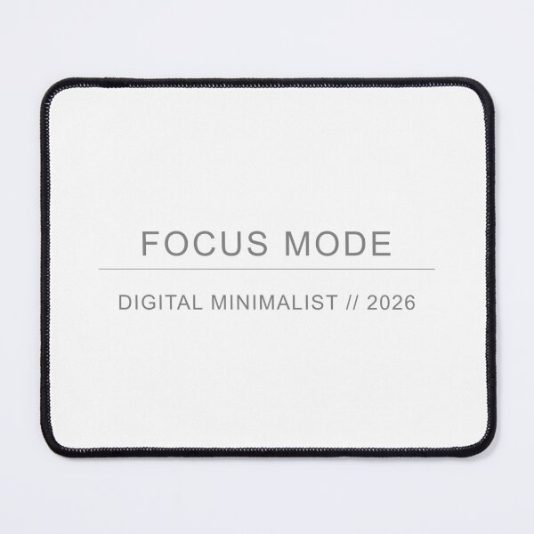 Item preview, Digital Minimalist | Deep Focus Productivity. designed and sold by Mikidesign1988.