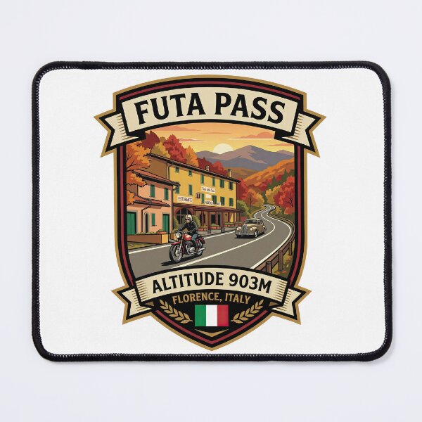 Item preview, 46. Futa Pass – Passo della Futa – Iconic Italian Biker Pass designed and sold by enzoade.