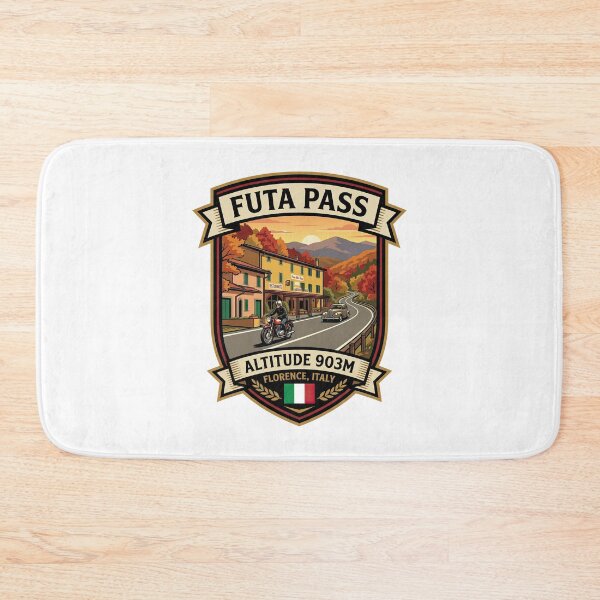 Item preview, 46. Futa Pass – Passo della Futa – Iconic Italian Biker Pass designed and sold by enzoade.