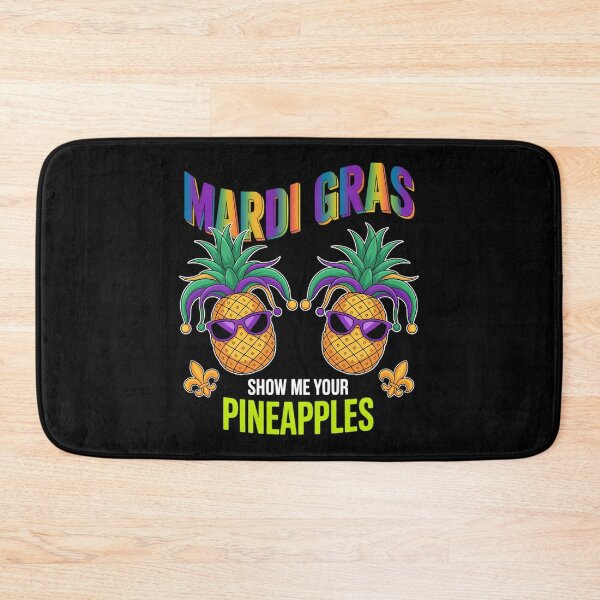 Item preview, Show Me Your Pineapples Swinger Mardi Gras Pineapple designed and sold by LittleBO5.