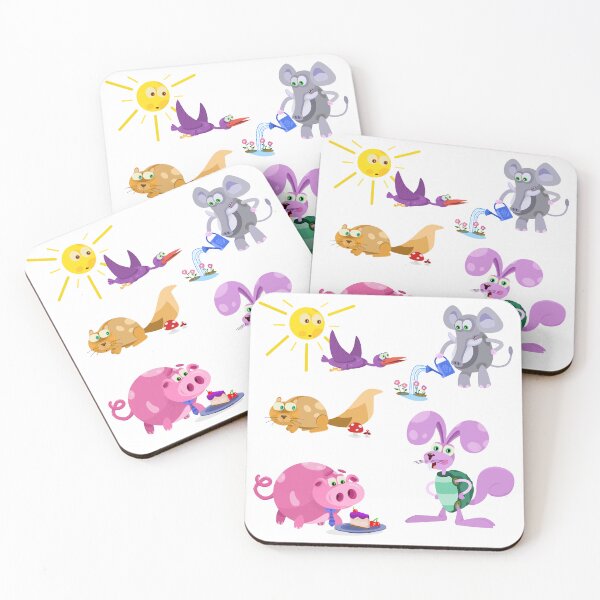 Item preview, Cute Animals #01 designed and sold by liquid-print.