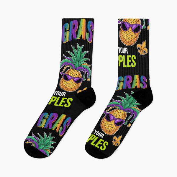 Item preview, Show Me Your Pineapples Swinger Mardi Gras Pineapple designed and sold by LittleBO5.