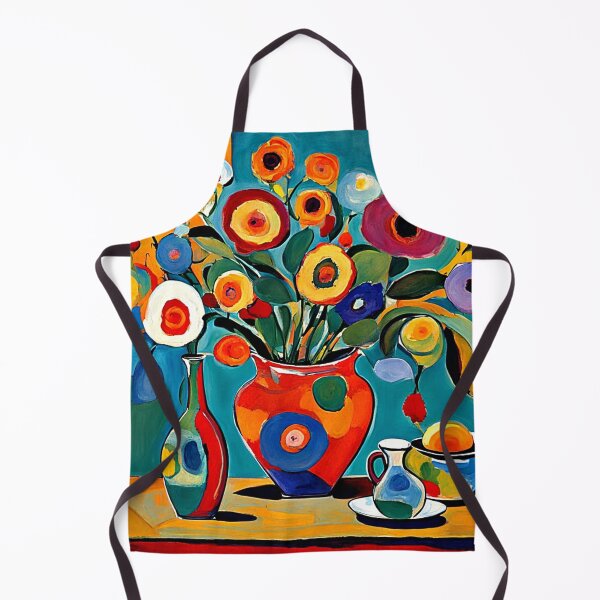 Item preview, Vase of abstract flowers designed and sold by George Hutton Hunter.