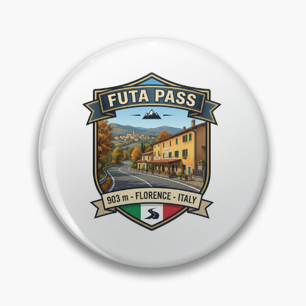 Item preview, Futa Pass – Passo della Futa – Classic Italian Mountain Road designed and sold by enzoade.