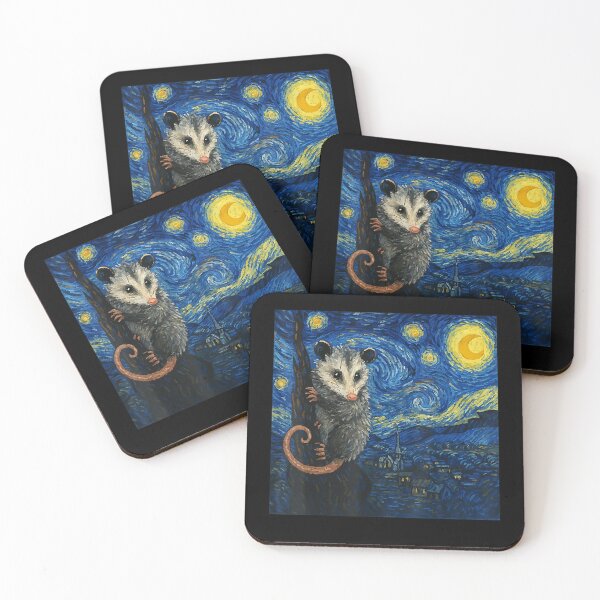 Item preview, Starry Night Opossum Van Gogh Possum  , Opossum Gift For Mom Dad Kids designed and sold by Opossum GIFT ★★★★★.