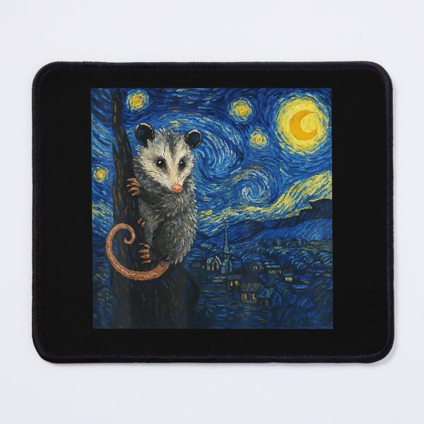 Item preview, Starry Night Opossum Van Gogh Possum , Opossum Gift For Mom Dad Kids designed and sold by Opossum GIFT ★★★★★.
