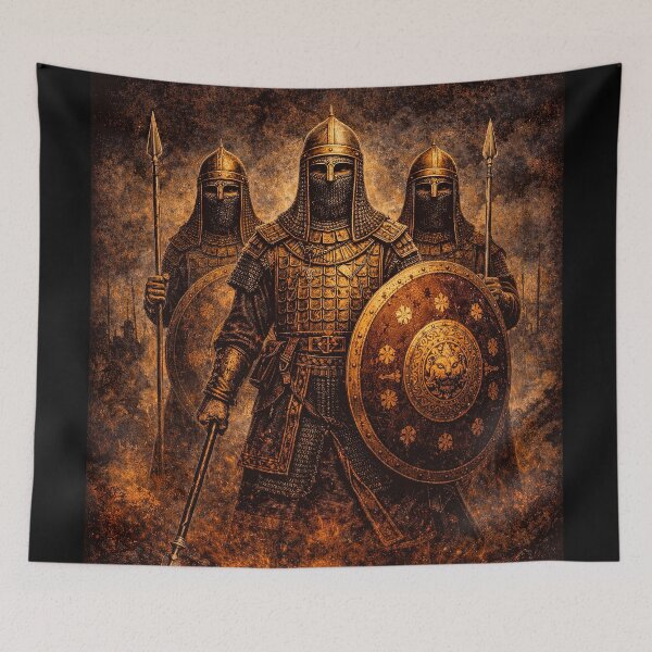 Item preview, Immortals Persia Ancient Warriors Art designed and sold by Retr0Tshirts.