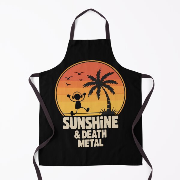 Item preview, Sunshine & Death Metal for Metalhead Heavy Metal designed and sold by LittleBO5.