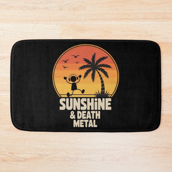 Item preview, Sunshine & Death Metal for Metalhead Heavy Metal designed and sold by LittleBO5.