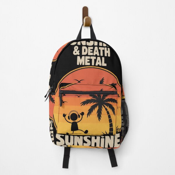 Item preview, Sunshine & Death Metal for Metalhead Heavy Metal designed and sold by LittleBO5.