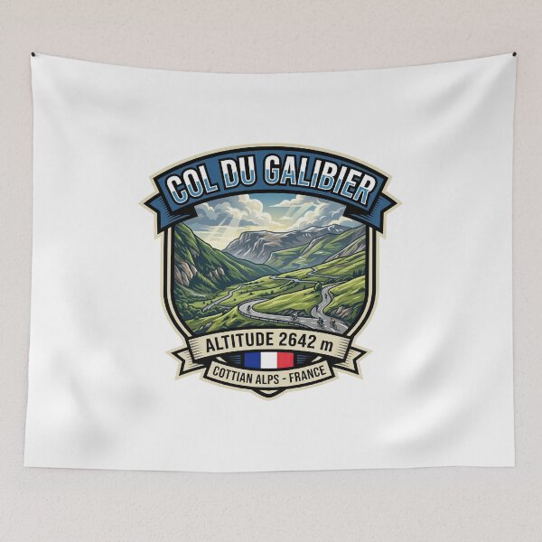Item preview, Galibier Pass – Col du Galibier – Scenic Alpine Motorcycle Pass designed and sold by enzoade.