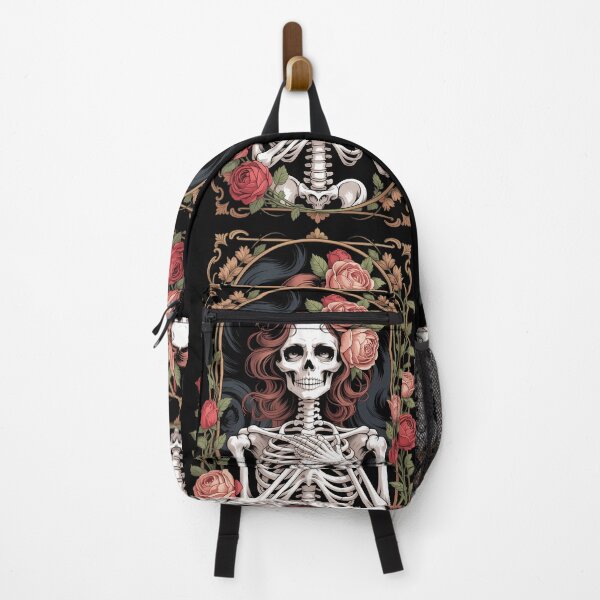 Item preview, Tarot Card Goth Skeleton Occult Gothic Floral designed and sold by LittleBO5.