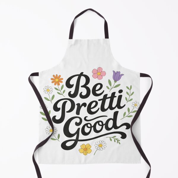 Item preview, Retro Aesthetic Floral Be Pretti Good Positive Vibe Inspirational Quote Art designed and sold by RuperDelois.