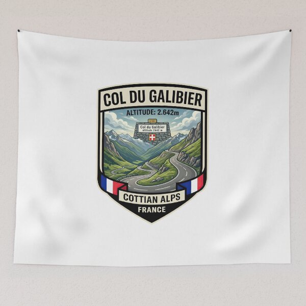Item preview, Galibier Pass – Col du Galibier – High Altitude Motorcycle Route designed and sold by enzoade.