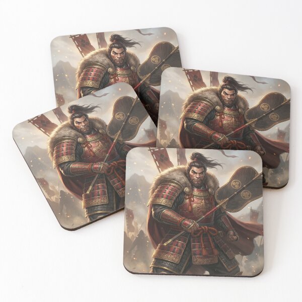 Item preview, Takeda Shingen – Tiger of Kai on the Battlefield | Mori no Akari Series designed and sold by Mori-no-Akari.