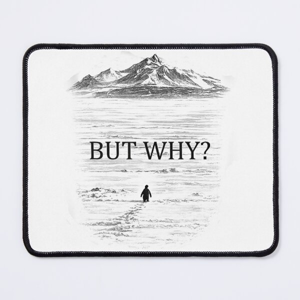 Item preview, Existential Dread But Why Penguin Dark Aesthetic Minimalism Surreal Landscape Art designed and sold by RuperDelois.