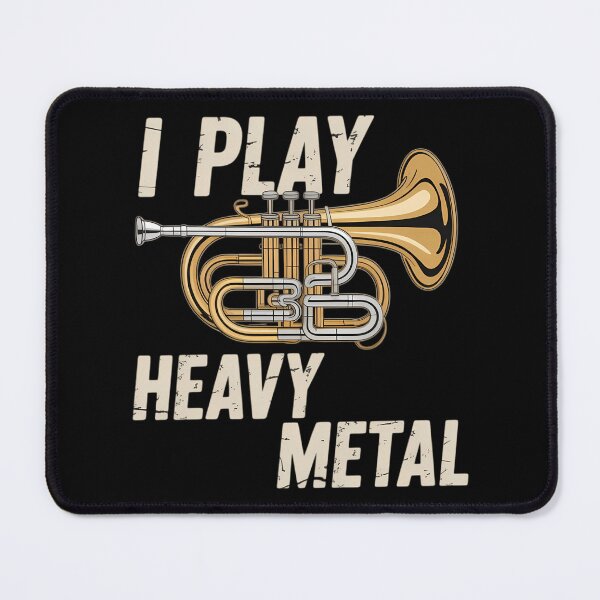 Item preview, I Play Heavy Metal - Tuba Player Marching Band Tubist designed and sold by LittleBO5.