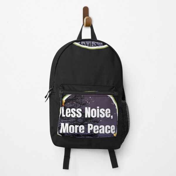 Item preview, Less Noise, More Peace – Minimalist Calm Quote Design designed and sold by ArtistryByMeem .