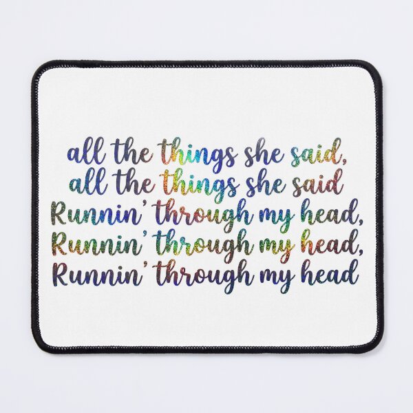 Item preview, HR Hockey rivalry - Hollanov | All the things she said (sparkle cursive)- Shane and Ilya song by t.A.T.u. designed and sold by Vane22april.