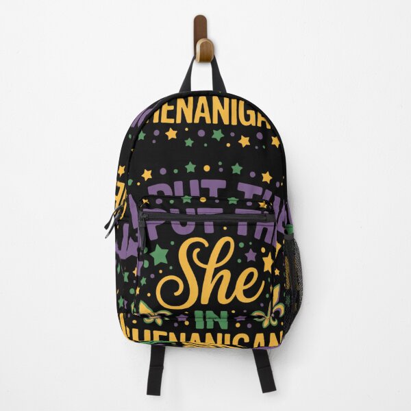 Item preview, I Put the She In Shenanigans Funny Mardi Gras Fleur De Lis designed and sold by LittleBO5.