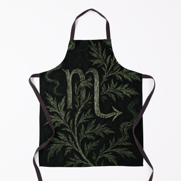 Item preview, Scorpio’s Poison – Wormwood Zodiac Botanical Art designed and sold by LuxuryApparels.