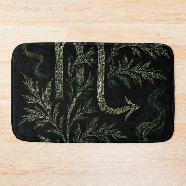 Item preview, Scorpio’s Poison – Wormwood Zodiac Botanical Art designed and sold by LuxuryApparels.