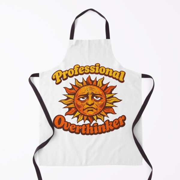 Item preview, Professional Overthinker Certified Stress Expert Retro Sarcastic designed and sold by Supergrafix07.