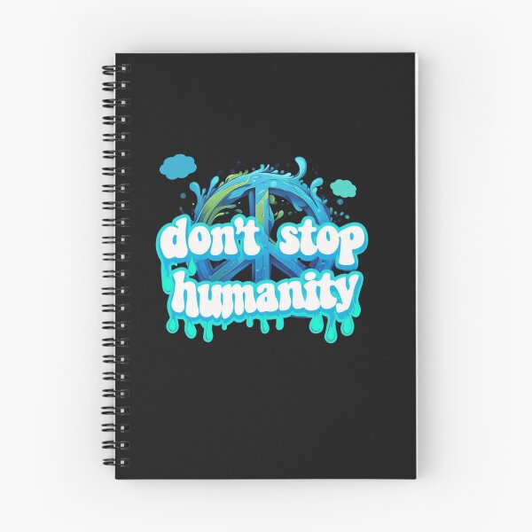 Item preview, Don’t Stop Humanity - peace symbol designed and sold by Stefrait-7.