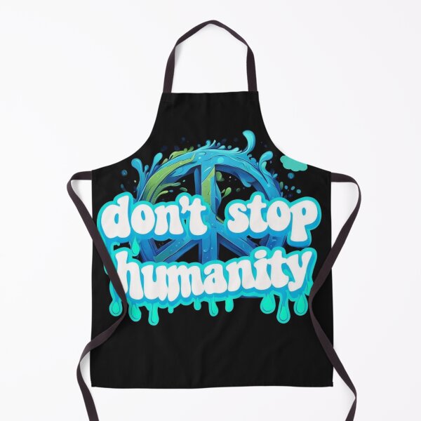 Item preview, Don’t Stop Humanity - peace symbol designed and sold by Stefrait-7.