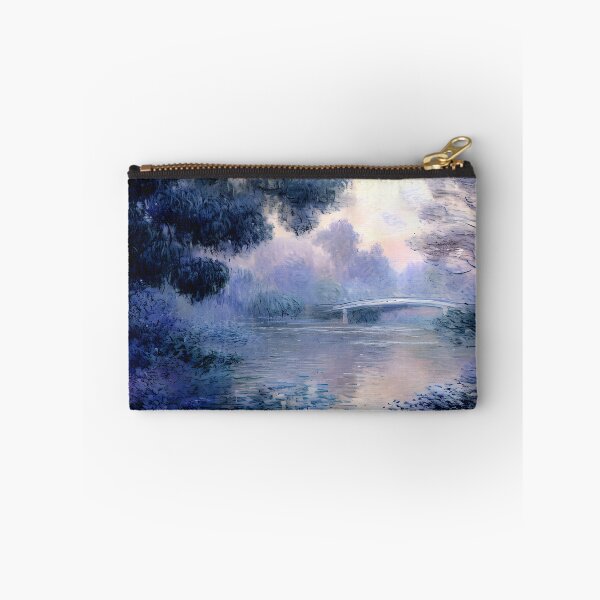 Item preview, Morning on the Seine near Giverny - Serene Beauty of the Seine River at Dawn designed and sold by artdesignsnow.