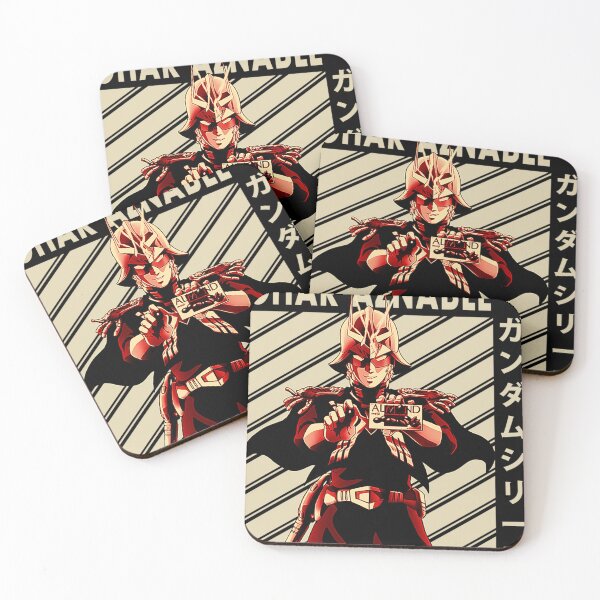 Item preview, Char Aznable Robots Poster designed and sold by SARO-D.