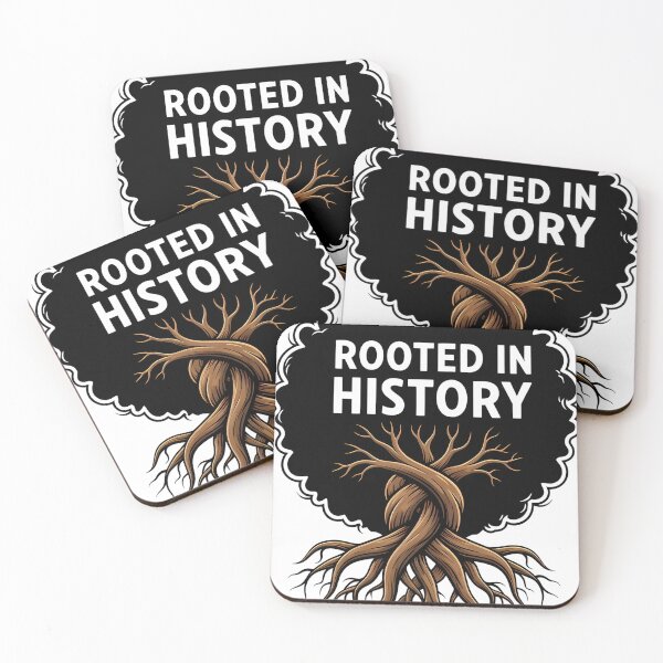 Item preview, Rooted in History Typography Artwork for T-Shirts, Posters & Banners designed and sold by Shirtazy.