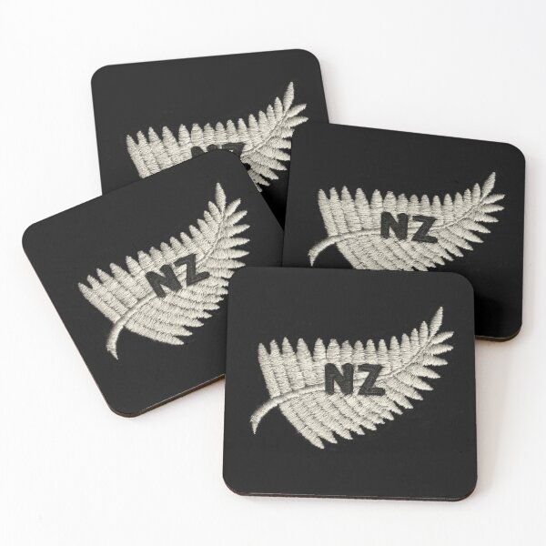 Item preview, Antique New Zealand Black Cap Silver Fern  designed and sold by Duncan-Mac.