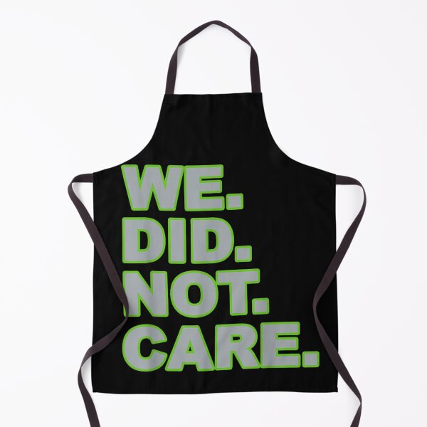 Item preview, Bold Minimalist We Did Not Care Sarcastic Quote Stoic Aesthetic Art designed and sold by LakenDraphil.