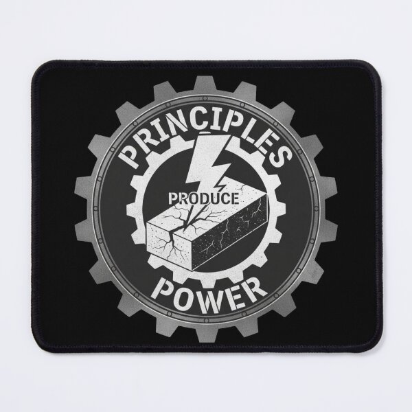 Item preview, Principles Produce Power Motivation Quote | Discipline Success Mindset Design designed and sold by SV-Creation.