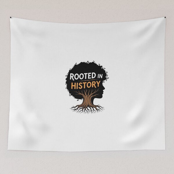 Item preview, Rooted in History Typography Artwork for T-Shirts, Posters & Banners designed and sold by Shirtazy.