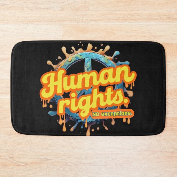 Item preview, Human Rights. No Exceptions. - peace symbol designed and sold by Stefrait-7.