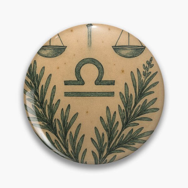 Item preview, Rosemary Balance – Libra Zodiac Botanical Art designed and sold by LuxuryApparels.