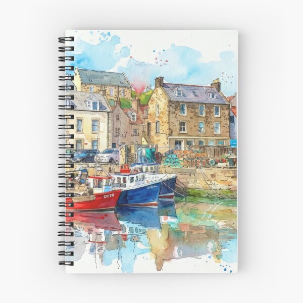 Item preview, Pittenweem, Fife, Scotland Watercolour  designed and sold by davidelder.