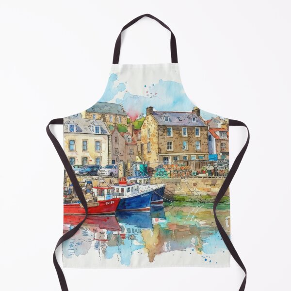 Item preview, Pittenweem, Fife, Scotland Watercolour designed and sold by davidelder.