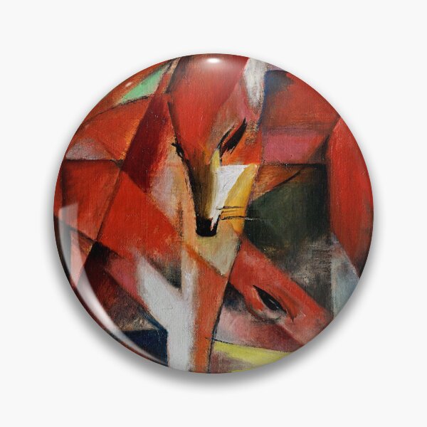Item preview, Franz Marc's The Foxes Cubism Art designed and sold by thecooltable.
