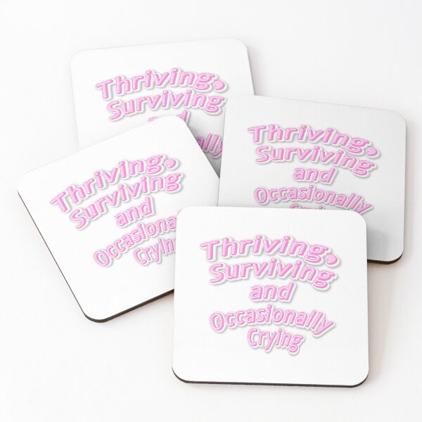 Item preview, Thriving Surviving and Occasionally Crying still trying designed and sold by JonesFlora2025.