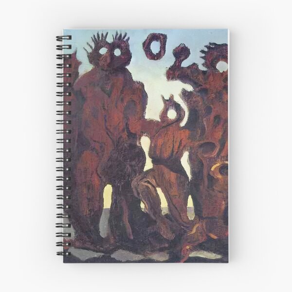Item preview, Max Ernst Inspired Surrealist Art | Dreamlike Collage & Abstract Fantasy Designs designed and sold by Bondira-Spono.