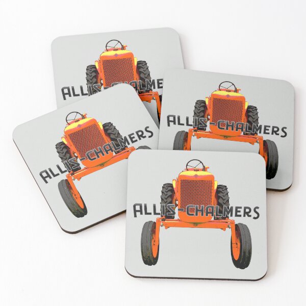 Item preview, Allis-Chalmers vintage tractor orange with name designed and sold by soitwouldseem.