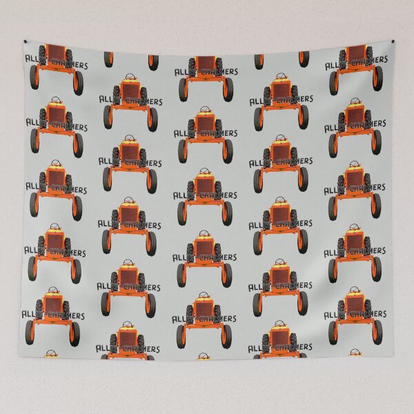 Item preview, Allis-Chalmers vintage tractor orange with name designed and sold by soitwouldseem.
