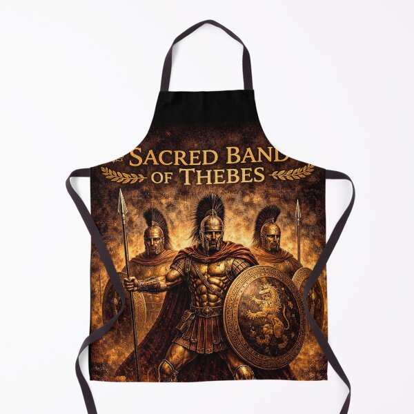Item preview, Sacred Band of Thebes Ancient Greek Warriors designed and sold by Retr0Tshirts.