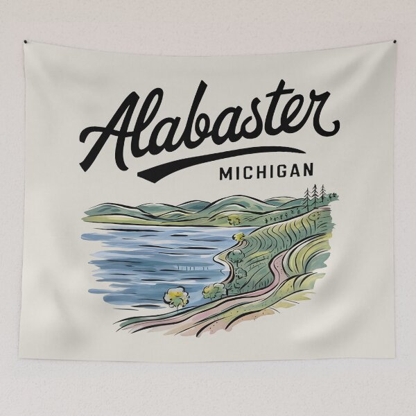 Item preview, Alabaster, Michigan, Alabaster MI, Alabaster Michigan designed and sold by MoMidoStore.