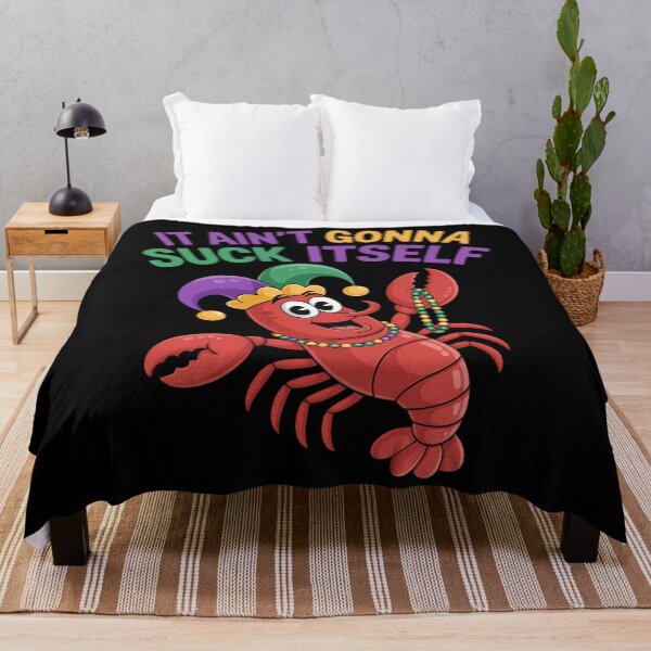 Item preview, It Aint Gonna Suck Itself Crawfish Mardi Gras Funny designed and sold by TikCore.