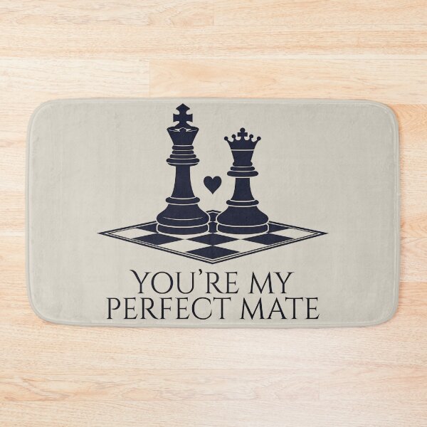 Item preview, You’re My Perfect Mate – Chess Valentine Minimalist King & Queen Couple Gift designed and sold by InkoraLab.